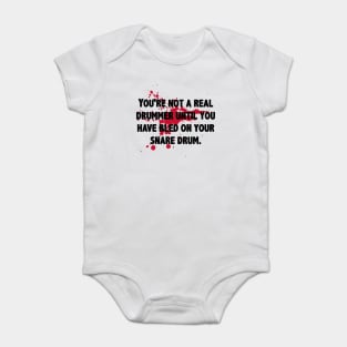 Drumming Is In My Blood Baby Bodysuit